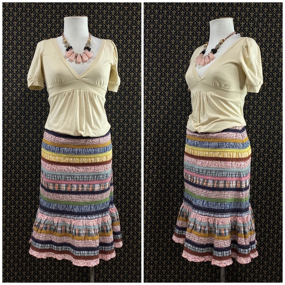 2006 Anthro “Rendezvous Skirt” by Odille - Picture 15 of 15